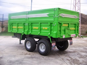 Trottinettes de ferme en promotion à 8 tons, freins à Air, Double axe, arrière ou latéral, vente en gros - Product Image 3