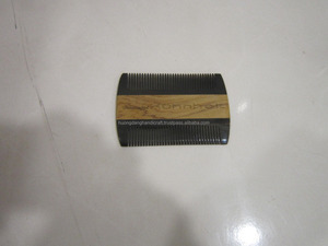 2016 newest hot sale buffalo - horn hair comb made in Vietnam massage brush - Product Image 2