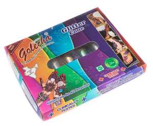 Golecha กรวยเฮนน่าแวววาวหลากสีแพ็ค12ชิ้น - Product Image 1