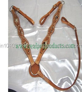 Pechera para Caballo Hecha de Cuero Resistente - Product Image 3