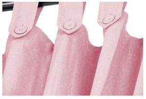 Rideau de fenêtre occultant en tissu polyester 100%, tissu de base, assombrissant, avec dos à cravate, offre spéciale - Product Image 3