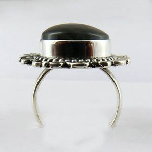 Labradorita azul en forma de pera, anillos de plata de ley 925 925, fabricante de joyería de la India 925, exportación y venta al por mayor - Product Image 6