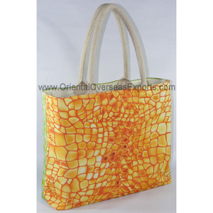 canvas bag custom printed in your artwork, labels and brand - Product Image 4