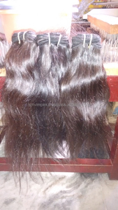 Commander pour extensions de cheveux 100% naturels indiens, postiches de chevelure humaine élégante, pas cher, offre spéciale, - Product Image 3