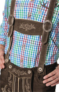 2022 grande taille hommes Oktoberfest Costume traditionnel bavarois bière homme Lederhosen Halloween carnaval fête Cosplay Costume 2024