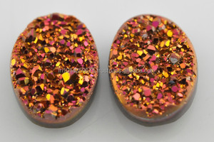 อัญมณีอาเกตหลากสีธรรมชาติหลายสีอัญมณีหลวม - Product Image 2