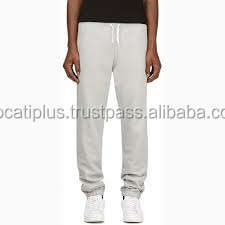 กางเกงวอร์มสีเทาเฮเธอร์แบบสั่งทำพิเศษสำหรับผู้ชาย - Product Image 4