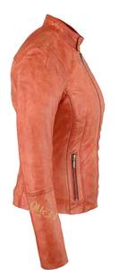 Veste en cuir véritable pour femmes Vêtements d'extérieur élégants fabriqués au Pakistan Sialkot avec un design moderne pour tous les jours et en occasion - Product Image 3