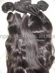 ผมแท้เกรดขายส่งแบบ Remy จากอินเดีย เย็บด้วยเครื่องจักรแบบ Double Weft น้ำหนัก 100 กรัม ต่อผมแบบดัดและทุกสี  โลโก้ปรับแต่งได้ - Product Image 2