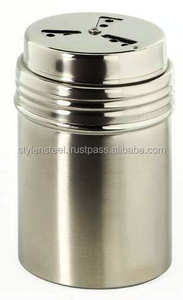 Stainless Steel Multi-Size Herb & Spice <b>Shaker</b> <b>Bottle</b> Multi-Color Metal Condiment Container for Salt Pepper & Other Seasonings - Product Image 2