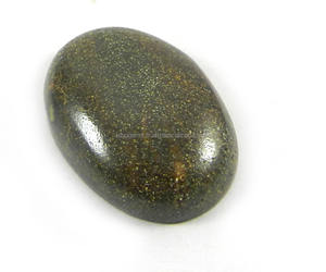 Ópalo de Roca Natural, Corte Ovalado Cabujón de 17x25 mm, 4.53 g, Piedra Preciosa Gris para Joyería, para Collar-IG0542 - Product Image 1