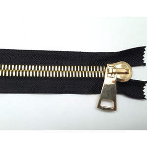 Cremallera de bloqueo automático de metal de extremo abierto de alta calidad OZL al por mayor, longitud de 100mm para uso en prendas de vestir - Product Image 4