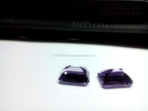 พลอยอะมีทิสต์ธรรมชาติจากบราซิล รูปทรงแปดเหลี่ยม แบบเม็ดเดี่ยว - Product Image 4