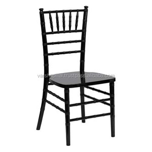 Noir En Bois Chaise Chiavari - Product Image 1