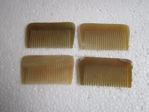 Hot sale luxury promotional buffalo - horn hair comb made in Vietnam - Product Image 3