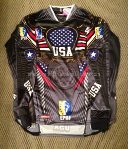 Camiseta de Paintball/Camiseta de Paintball Sublimada Totalmente Personalizada - Product Image 3