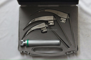 McCoy Flexi-Tip Fiberoptic LED Laryngoscope Set Blade Model 4843 <b>Electric</b> CE Certified Class II ISO13485 - Product Image 2