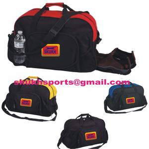 กระเป๋าดัฟเฟิลขนาดใหญ่พิมพ์ลายเวสเทิร์นเฟดเอ็กซ์บลูปักทะเลสีชมพูไซส์ EMS - Product Image 1