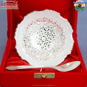 ทองเหลืองชุบเงินของขวัญเป็นอินเดียงานแต่งงานโปรดปรานขายส่ง - Product Image 4