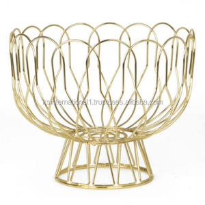 ชามผลไม้ตะกร้าลวด Meta - Product Image 1