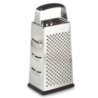 Workpro — râpe de cuisine 4 en 1 en acier inoxydable, multi-lame, avec poignée