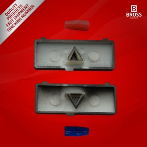 BDP88-12 2 Pcs calentador de Control de clima aire acondicionado botón interruptor para B.M.W serie 5 X5 E53 2000-2007; E39 1995-2003 - Product Image 3