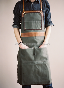 <b>White</b> Kitchen <b>Aprons</b> Exporter in India - Product Image 5