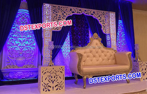 Engagement Function Decor Stage Swing Lady Sangeet Wedding Stage Swing Indian Wedding Night Stage Jhula - Product Image 4