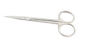 Tijeras desechables Iris Hoja recta 11,5 cm Top Premium Primeros auxilios Acero inoxidable Tijeras quirúrgicas de un solo uso Instrumentos - Product Image 3