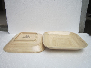 High quality bamboo serving tray/bamboo fruit tray made in Vietnam - Product Image 1