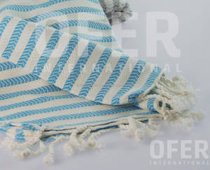 HURGADA PESTEMAL, toalla de algodón de bambú de Turquía Turkiye - Product Image 4