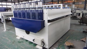 ราคาถูกสกรูเดี่ยว1220-3000มม. ความกว้าง2-16มม. ความหนา PP PC โปรไฟล์กลวงคณะกรรมการสายการผลิตเครื่องอัดรีด - Product Image 6