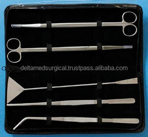 Delta Med Kit d'outils chirurgicaux pour plantes d'aquarium en métal, 6 pièces - Product Image 6