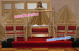 Wedding New Silver Sankheda <b>Swing</b> Indian Style Sankheda <b>Swing</b> Wedding Stage Jhula Trending Sangeet Stage <b>Swing</b> <b>Seat</b> Decor UK - Product Image 3