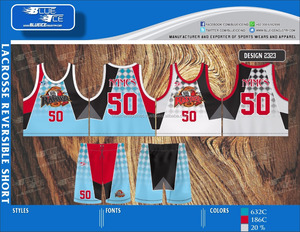 Proveedor y fabricante de camisetas y pantalones cortos reversibles sublimados a todo color, venta al por mayor de pantalones cortos personalizados para equipos juveniles - Product Image 2