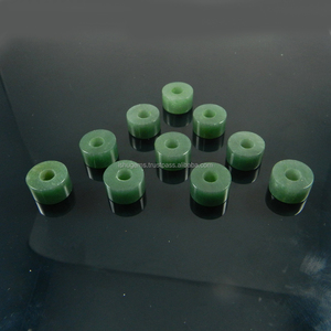 Aventurine verte naturelle 14x8x4.5mm, pneu lisse, grandes pierres précieuses, perles à gros trous, IG0096 - Product Image 4