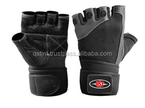 Gants de musculation en cuir de haute qualité en gros, logo personnalisé, tailles personnalisées, forme droite, unisexe, entraînements de musculation - Product Image 6