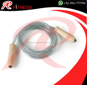 Corde à sauter de haute qualité avec poignées en cuir et roulements à billes pour le fitness et le cardio - Product Image 2