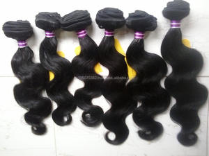 Cheveux humains vierges indiens Remy de qualité supérieure non traités Body Wave - Product Image 4