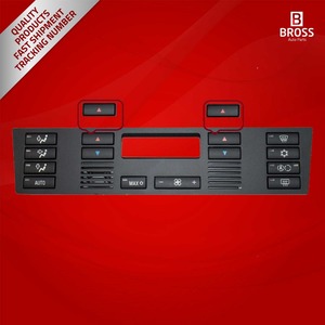 Cubierta de botón de interruptor de aire acondicionado con control de clima de calentador de 2 piezas, n. ° 5, CA Premium para sistemas de piezas de automóviles, 2 piezas - Product Image 3