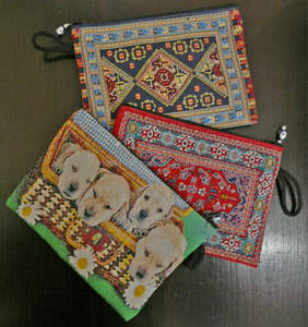 Porte-monnaie tissé (tissu jacquard) - Product Image 1