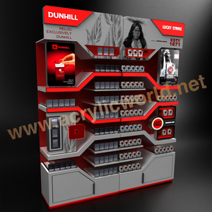 Exhibición de cigarrillos personalizada Nuevos soportes de exhibición de caja de paquete de cigarrillos led - Product Image 2