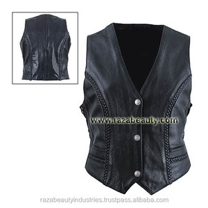 De cuero de los hombres chalecos - Product Image 5