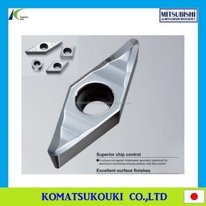 Insertos Indexables para Cortadora Mitsubishi MW/SW con Geometría de Limpiador para Desbaste y Acabado Simultáneos - Product Image 2