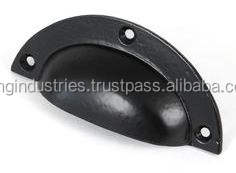 Poignée de meuble rustique en fonte noire antique pour armoire, placard, cuisine, commode, salle de bain, hôtel - Vente en gros - Product Image 6