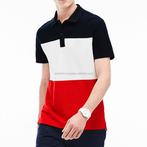 T-shirt pour homme, coupe classique, formel et décontracté, tissu tissé 100% coton, logo personnalisé brodé, séchage rapide et respirant - Product Image 6