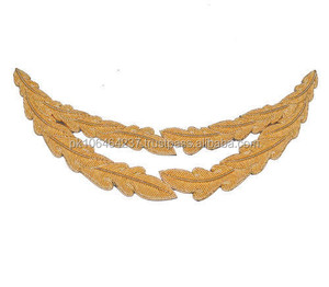 Venta al por mayor de alta calidad bordado hecho a mano adulto redondo Admirals reproducción uniforme sombrero - Product Image 6