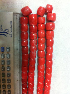 Natural <b>Red</b> Coral <b>Beads</b> IT Origin For Jewelry Making - Product Image 3