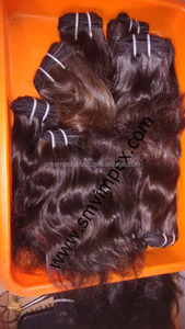 Cabello humano Natural remy, ondulado 100% sin procesar, indio, sin caída y enredado, de la india - Product Image 6