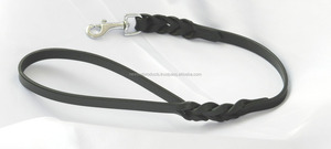 Laisses pour chiens Design personnalisé Colliers en cuir tressé faits à la main Laisse personnalisée pour animaux de compagnie Fournisseurs Accessoires d'approvisionnement - Product Image 2